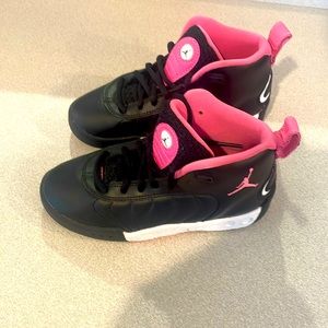Air Jordan Jumpman pro black/pinksicke- white 12c